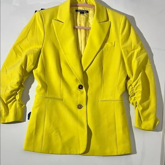 Gianni Bini Vibrant Yellow Blazer - Picture 8 of 8